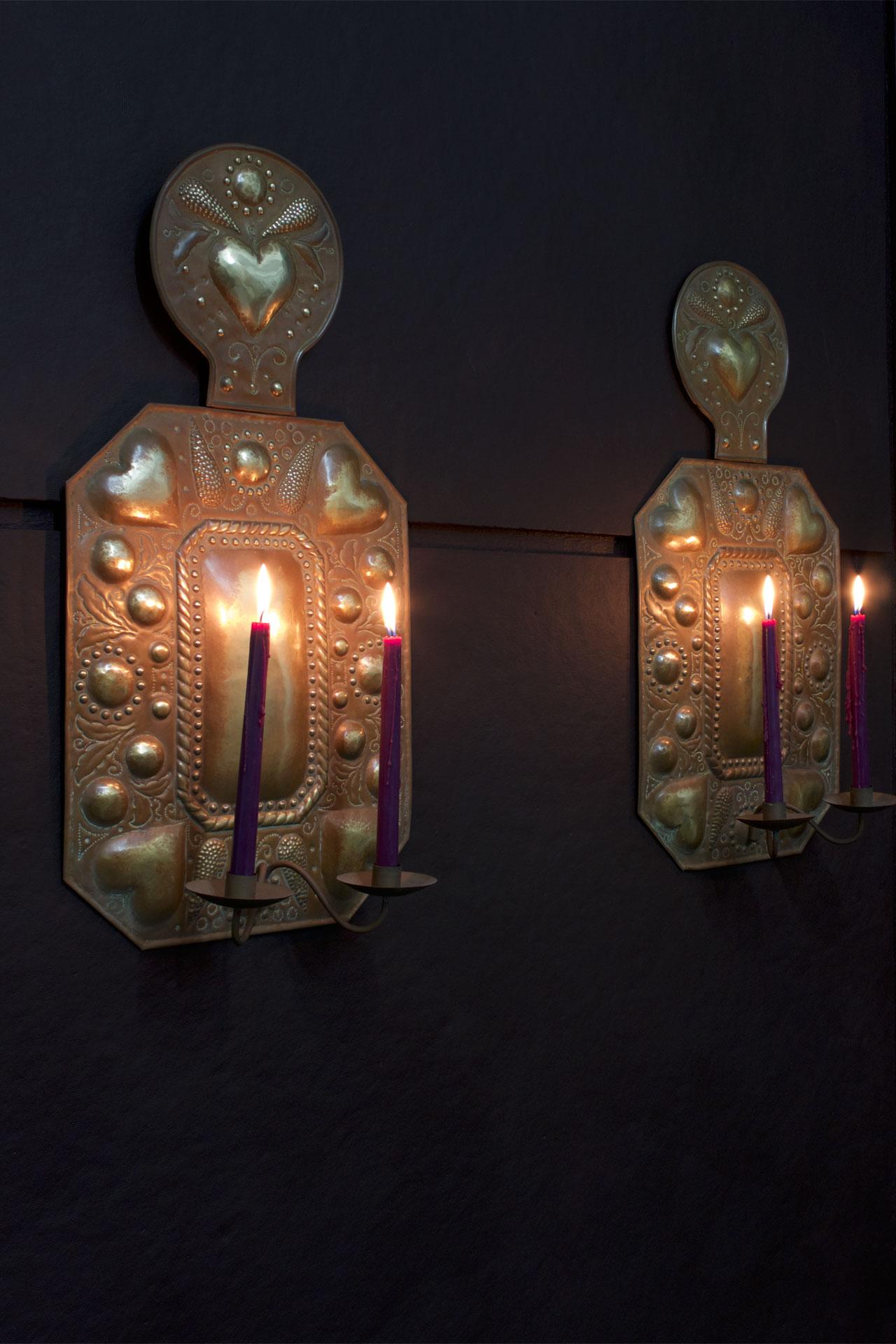 Pair of Wall Sconces by Paul Huwald For Sale 2