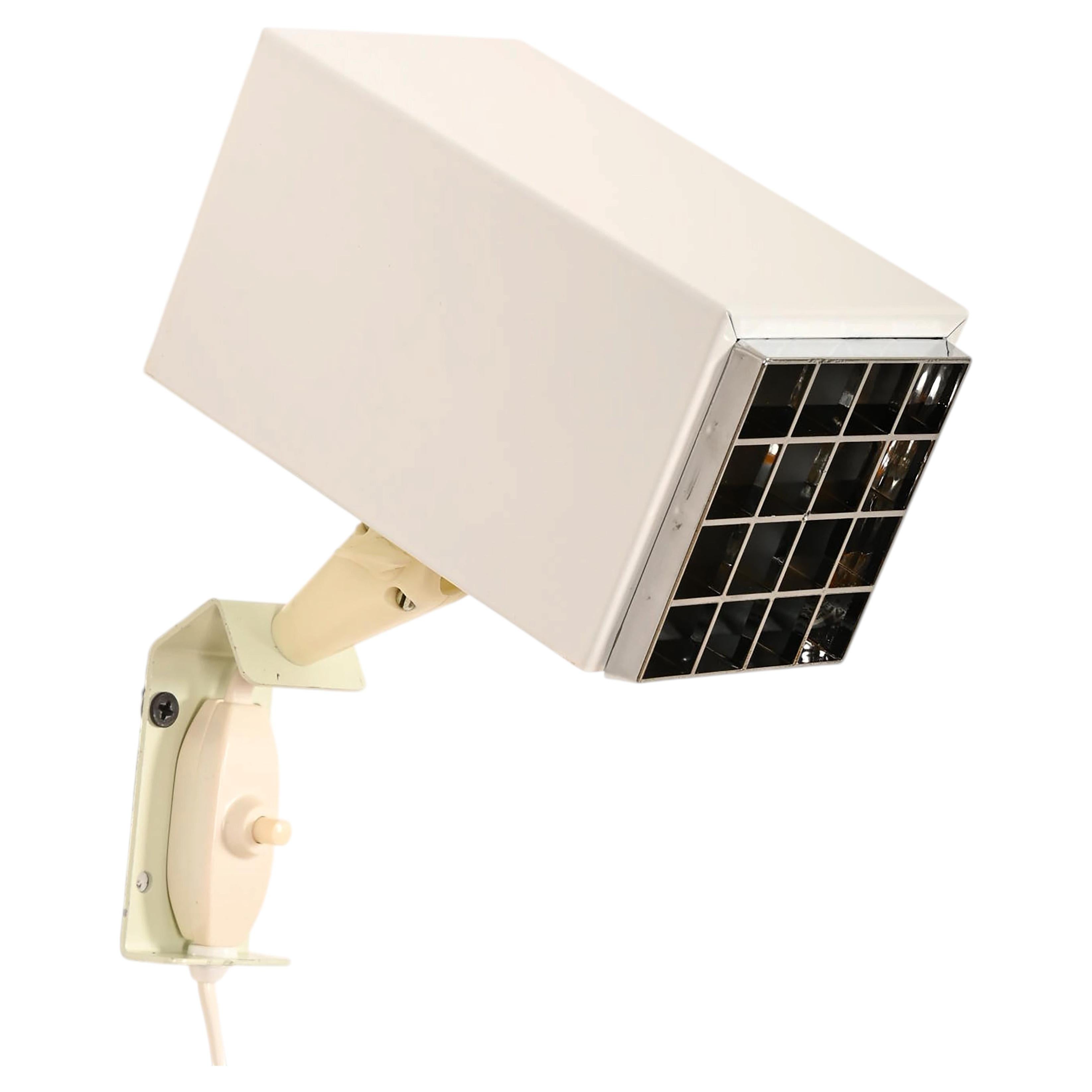 A Pair Of White Hans-Agne Jakobsson Wall Lamp "Kuben" Elidus Model 7078 For Sale