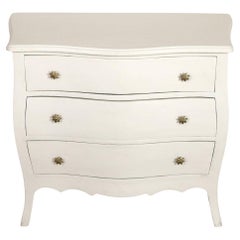 A Pair of White Painted Bedside Chests