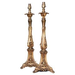 Pair of William IV Table Lamps