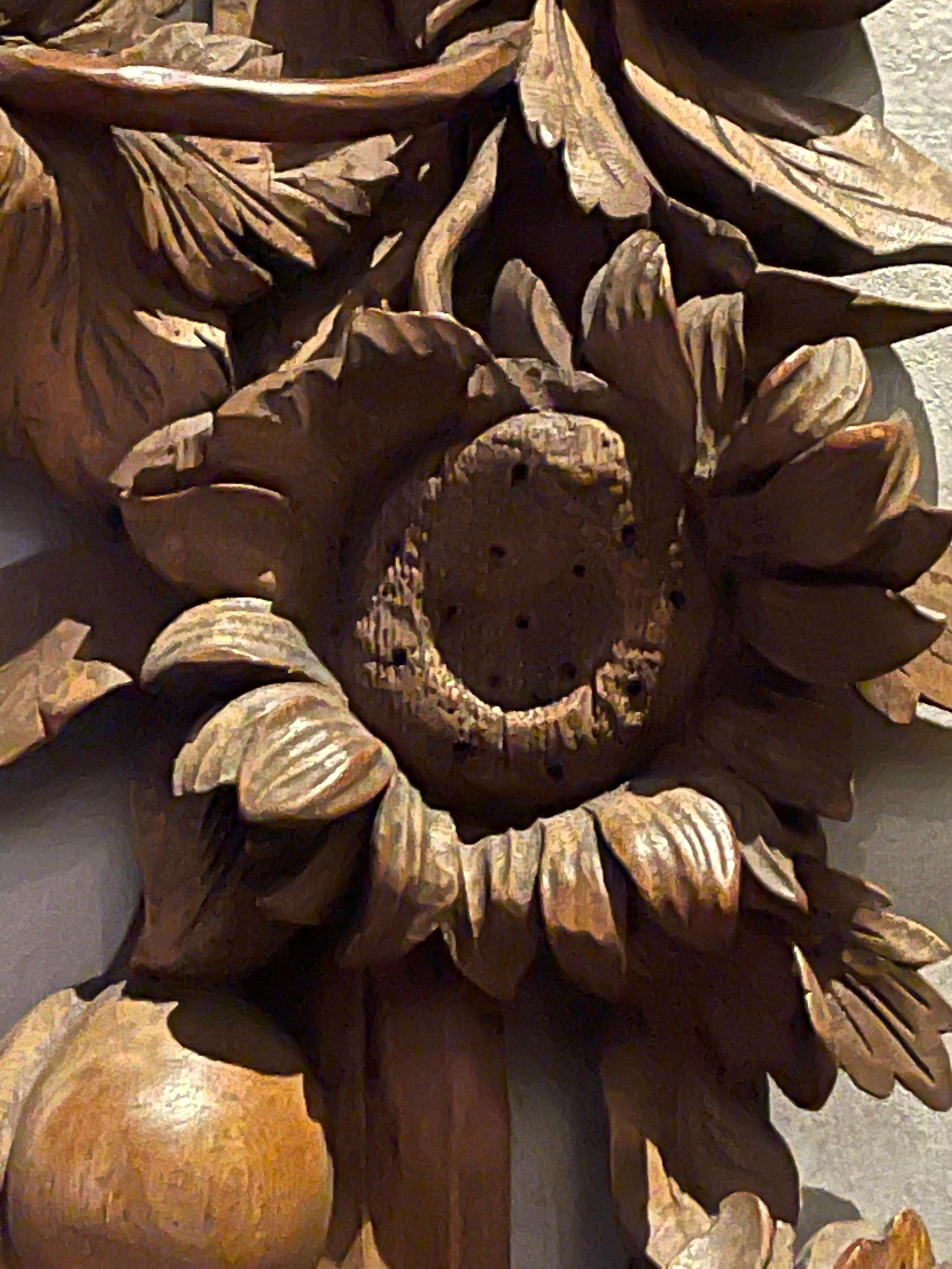 Paar Holzschnitzereien nach Grinling Gibbons 2