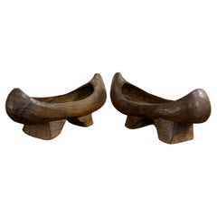 A Pair of Wooden Clogs (Namaskin), Korea, Joseon Dynasty, 19th Century