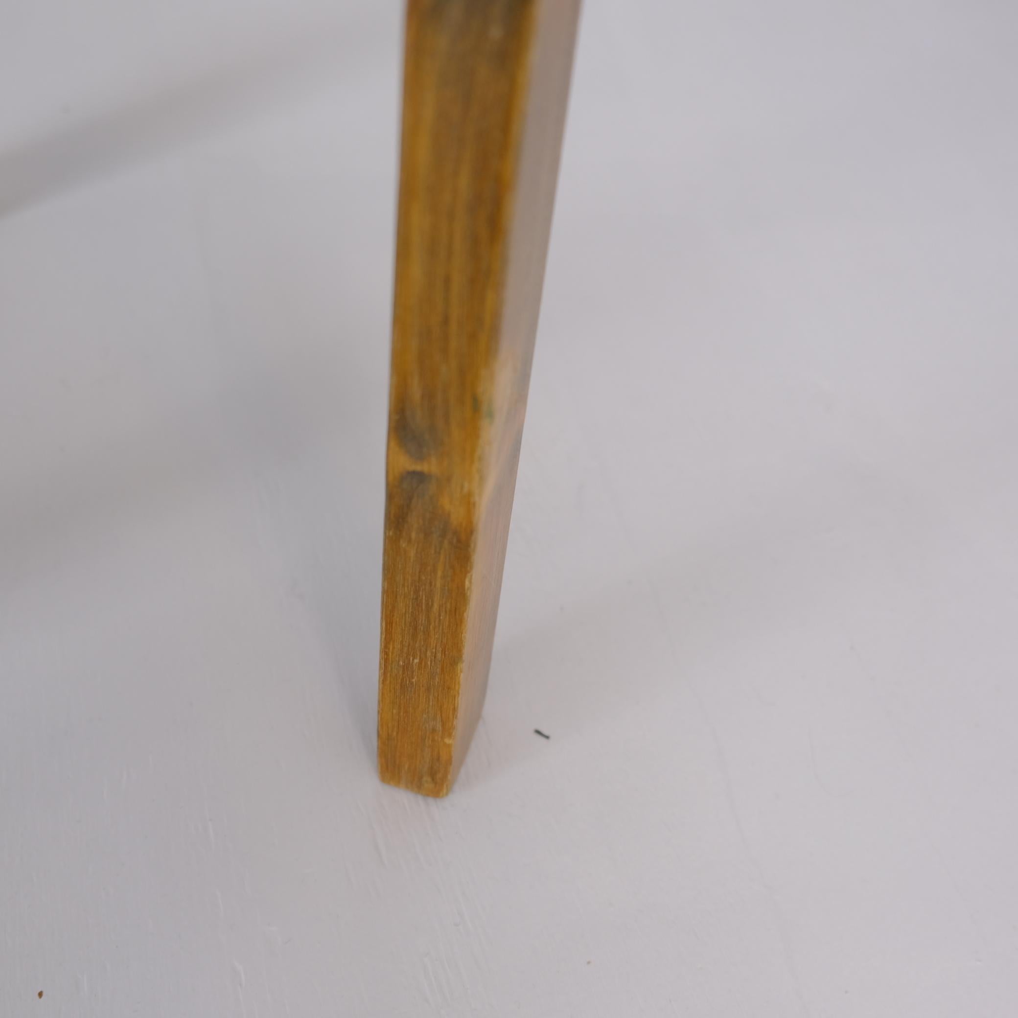 Paire de tabourets en bois du milieu du siècle d'Alvar Aalto Model 60, Artek 1950s en vente 2