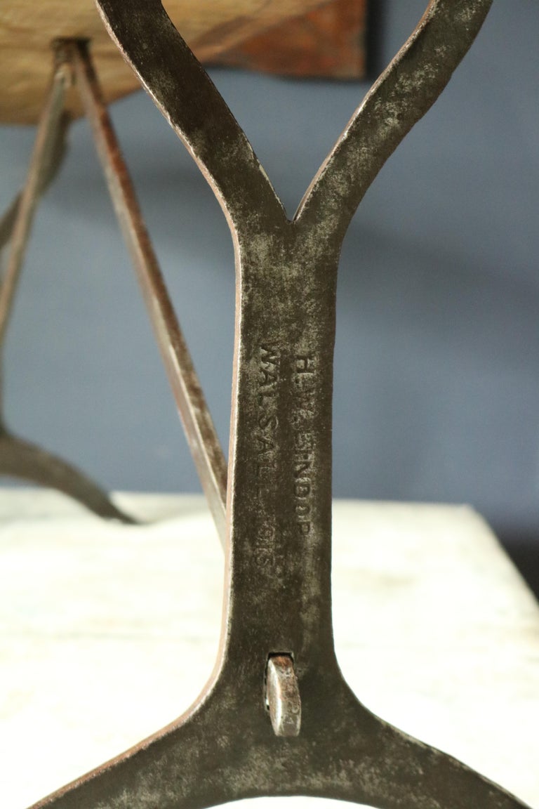 Pair of First World War Campaign Benches at 1stDibs