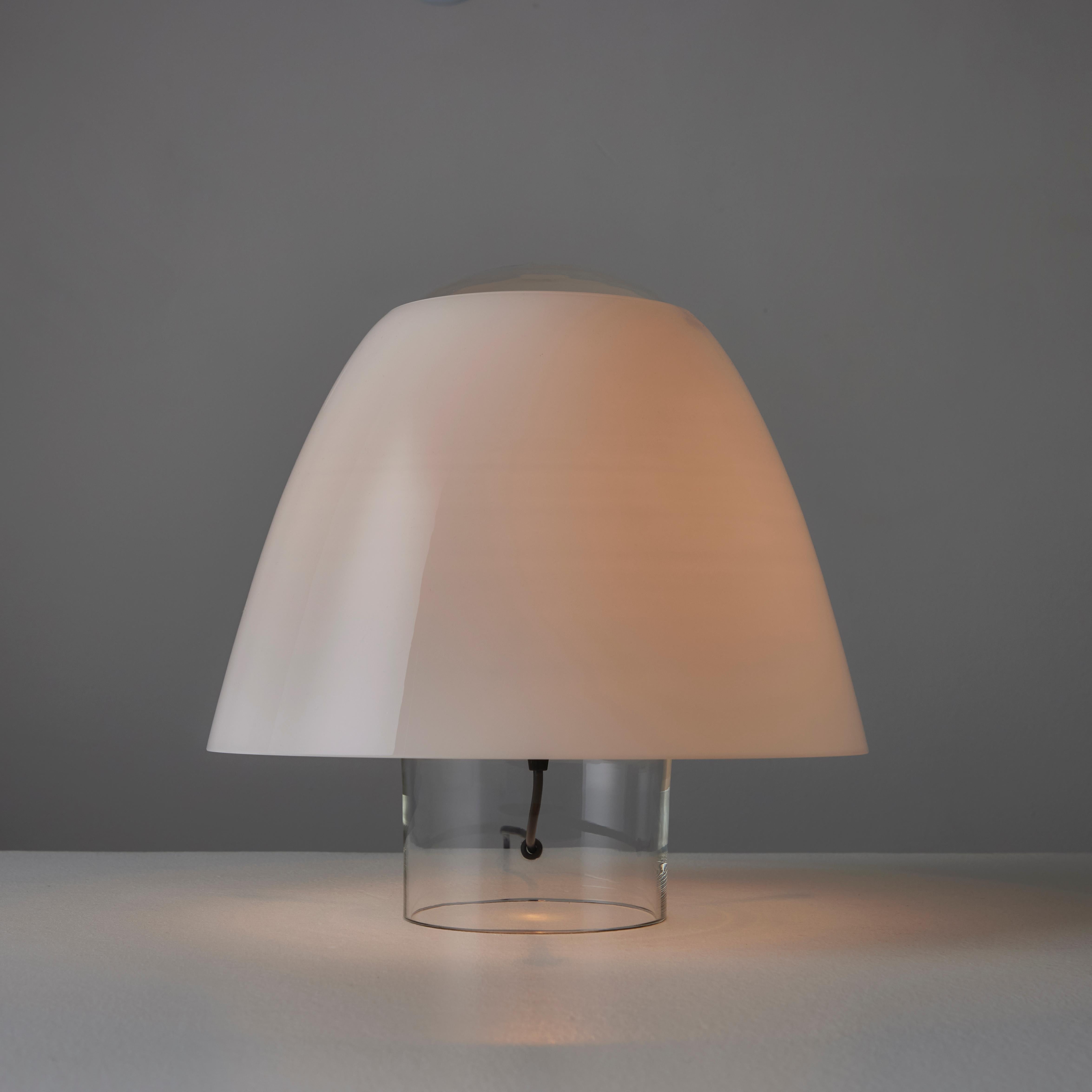 Mid-Century Modern Paire de lampes de table XL Mod. « Polluce » d'Angelo Mangiarotti pour Skipper en vente