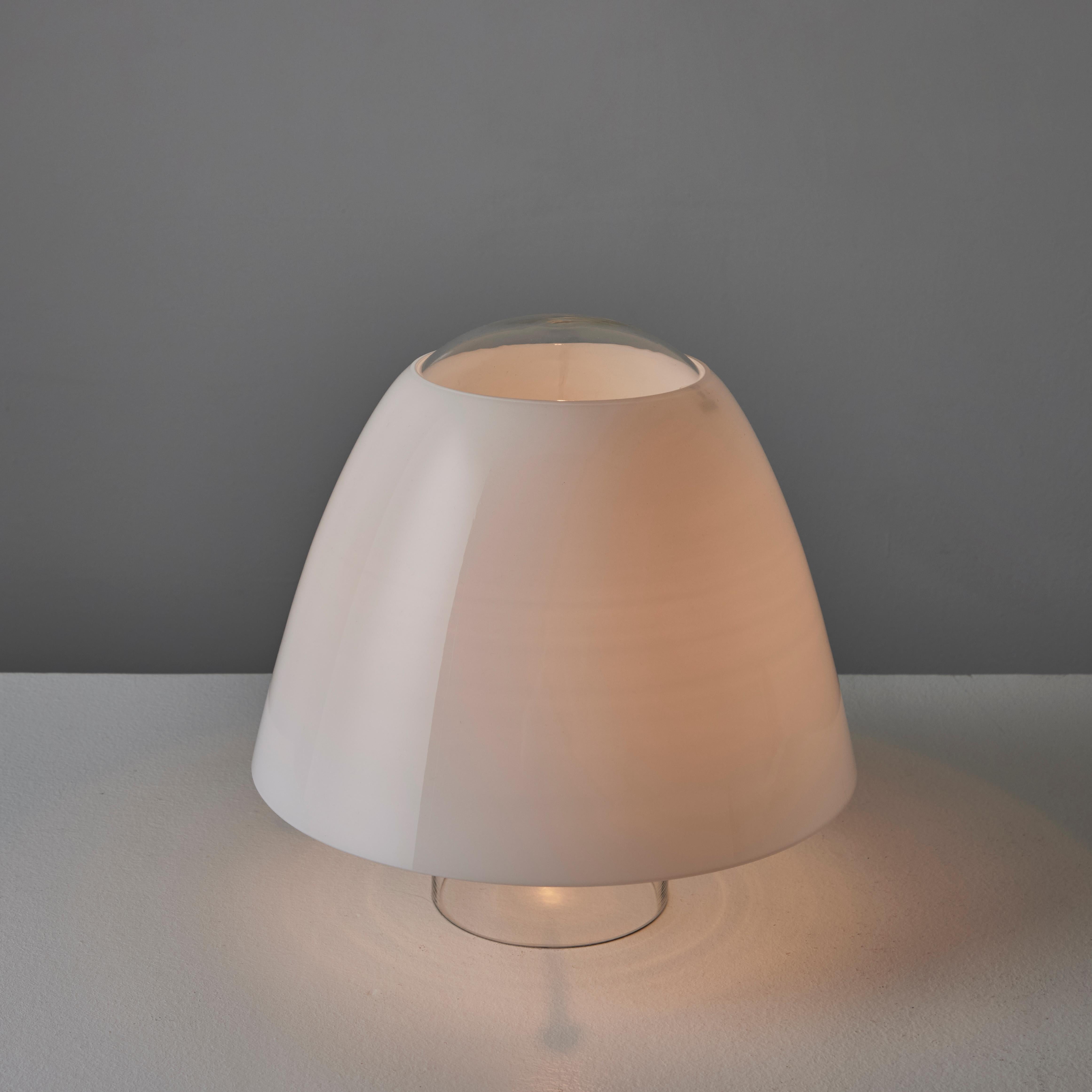 italien Paire de lampes de table XL Mod. « Polluce » d'Angelo Mangiarotti pour Skipper en vente