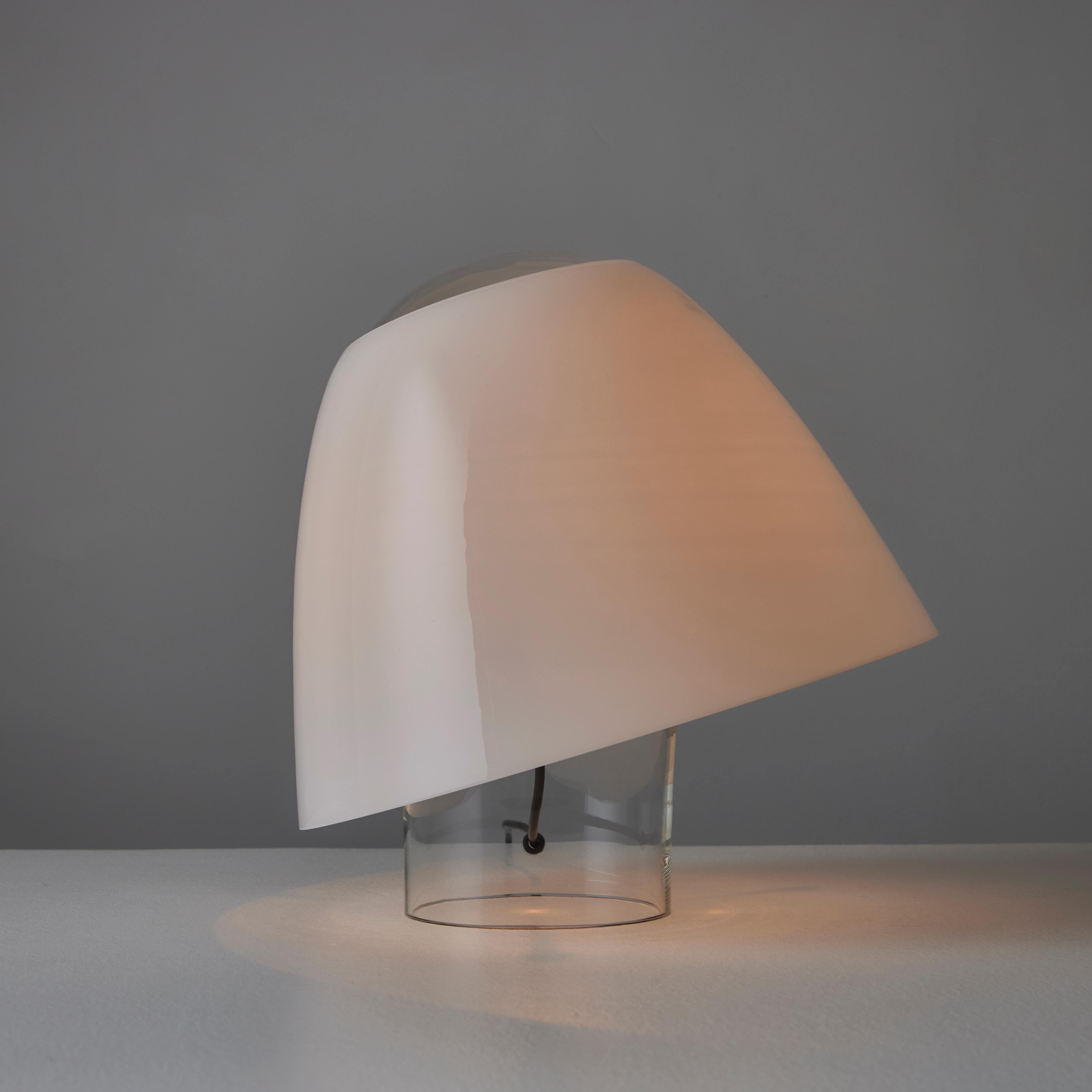 Poli Paire de lampes de table XL Mod. « Polluce » d'Angelo Mangiarotti pour Skipper en vente