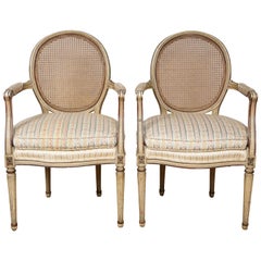 A Pair of XVI Arm Chairs