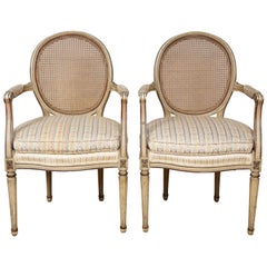 Paire de fauteuils XVI