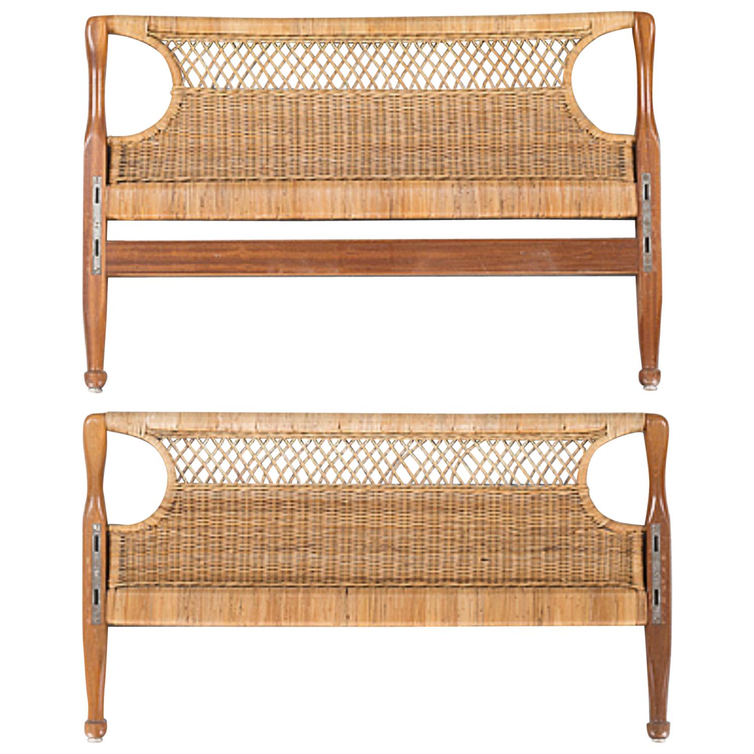 Pair of 20th Century Swedish Headboards by Josef Frank For Sale