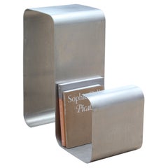 A pair of “zig-zag” side tables, by François Monnet, 1971