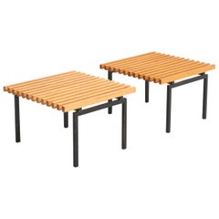 Pair Side Tables, 1960s