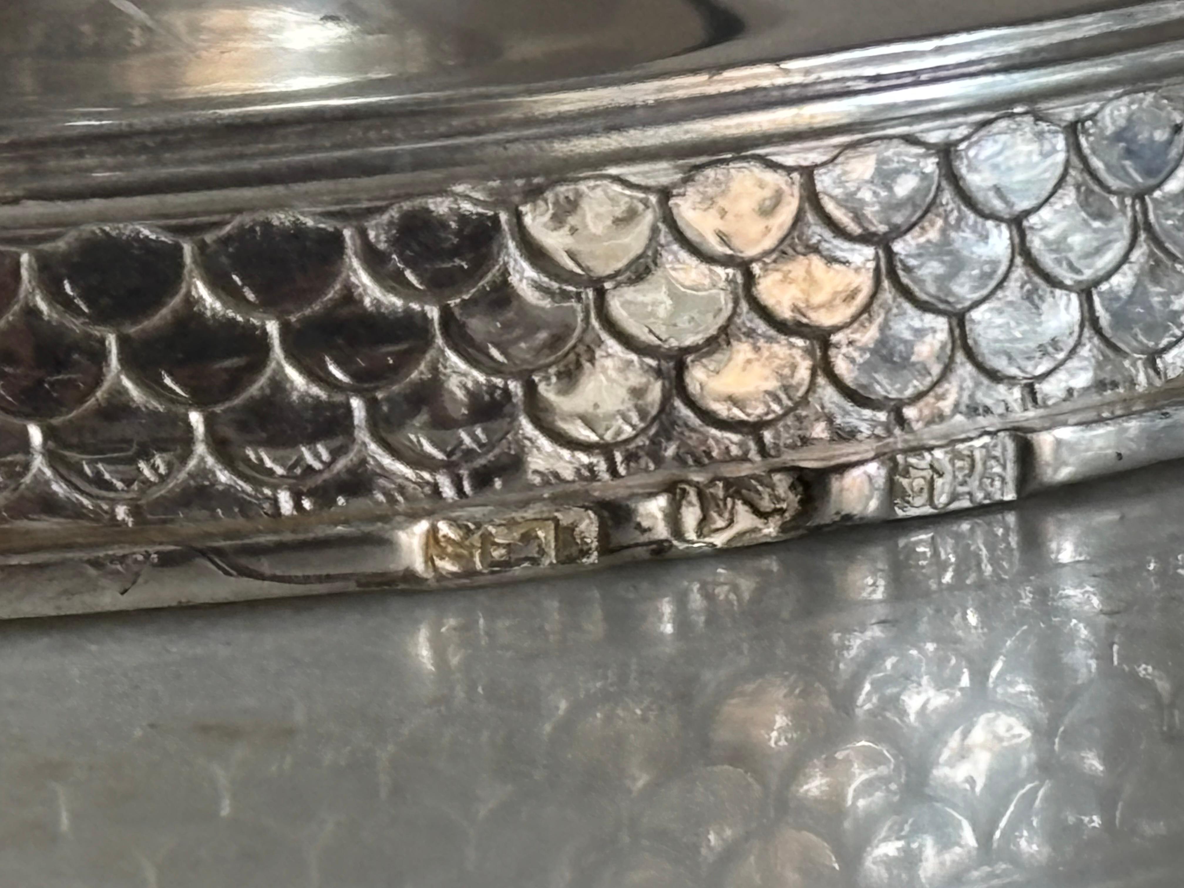 A Pair Solid Silver Candelabra 