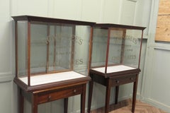 A Pair Sweet Shop Display Cabinets, Rowntree’s Chocolates