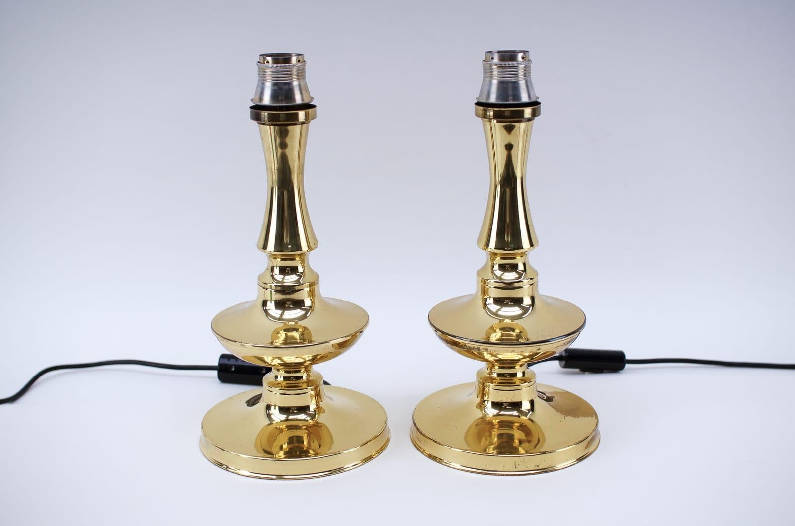 Pair Very Elegant Mid-Century Modern Table Lamps, 1960s For Sale 1