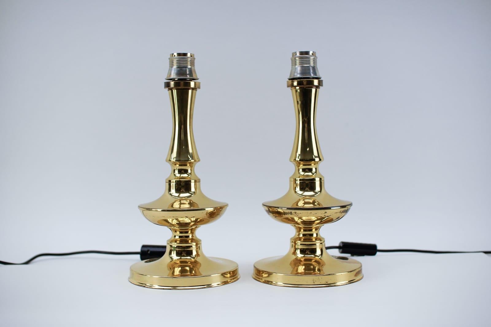 Pair Very Elegant Mid-Century Modern Table Lamps, 1960s For Sale 2