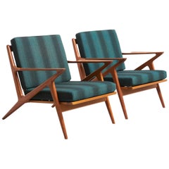 Pair of Z-Chairs by Poul Jensen