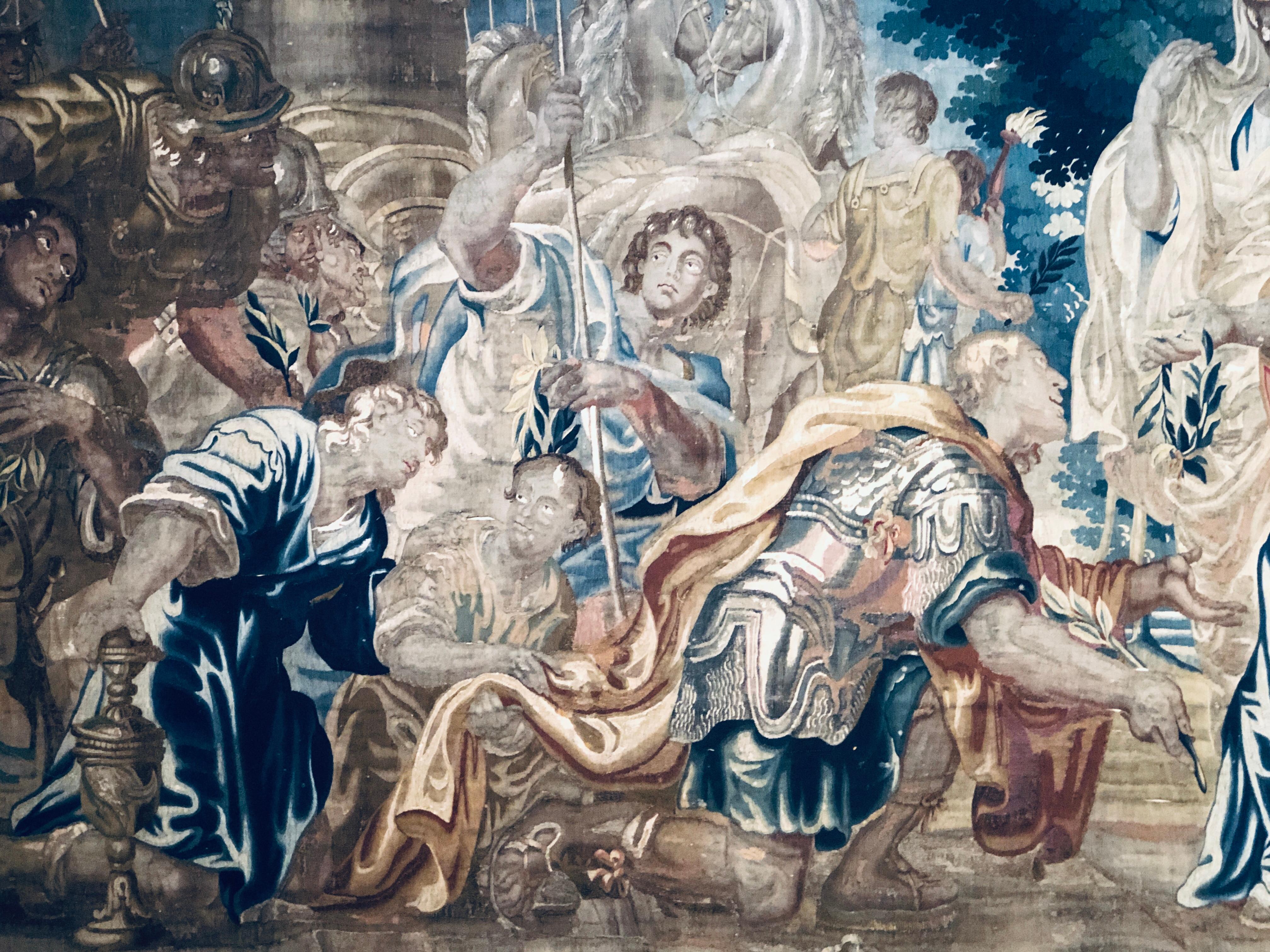 Flämischer Wandteppich Daris aus dem 17. Jahrhundert in Konstantinopel im Angebot 1