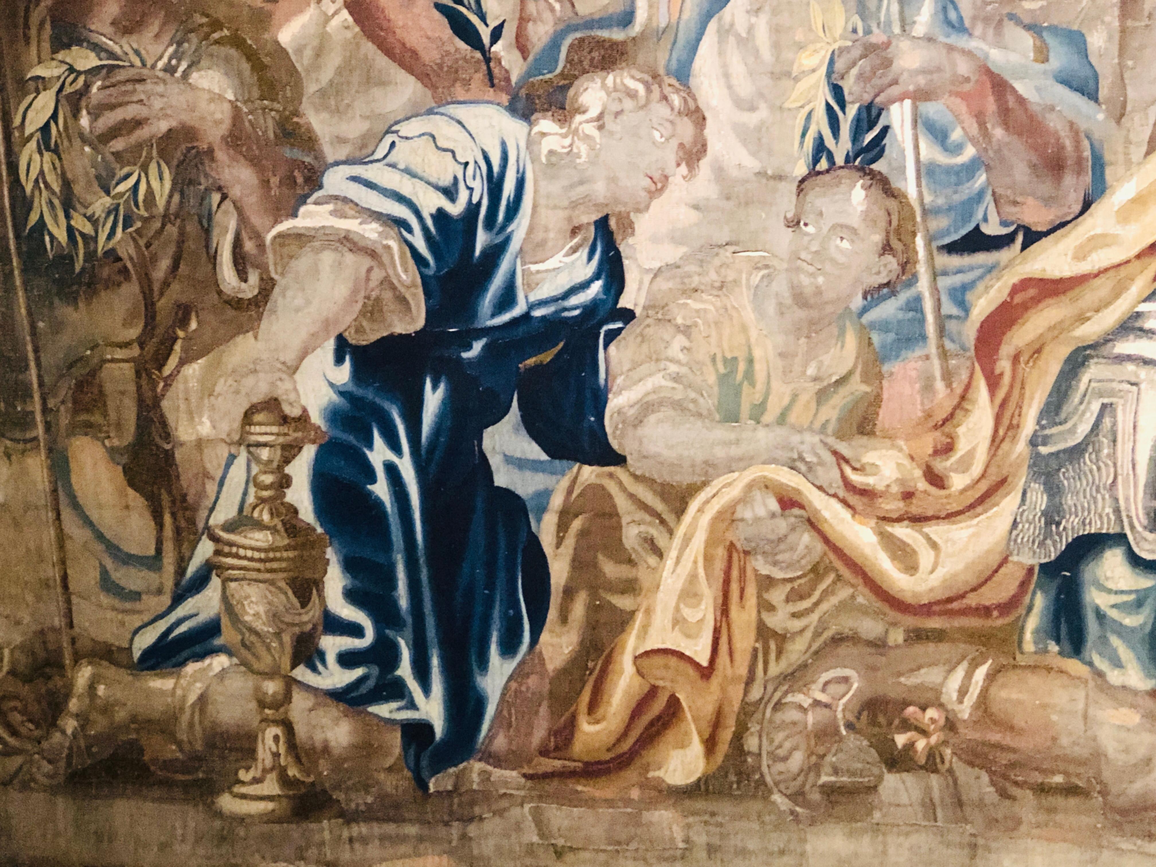 17th Century Flemish Tapestry Daris at Constantinople 2