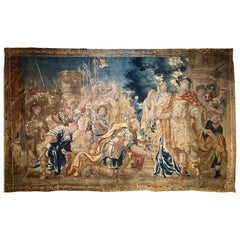 Antique 17th Century Flemish Tapestry Daris at Constantinople