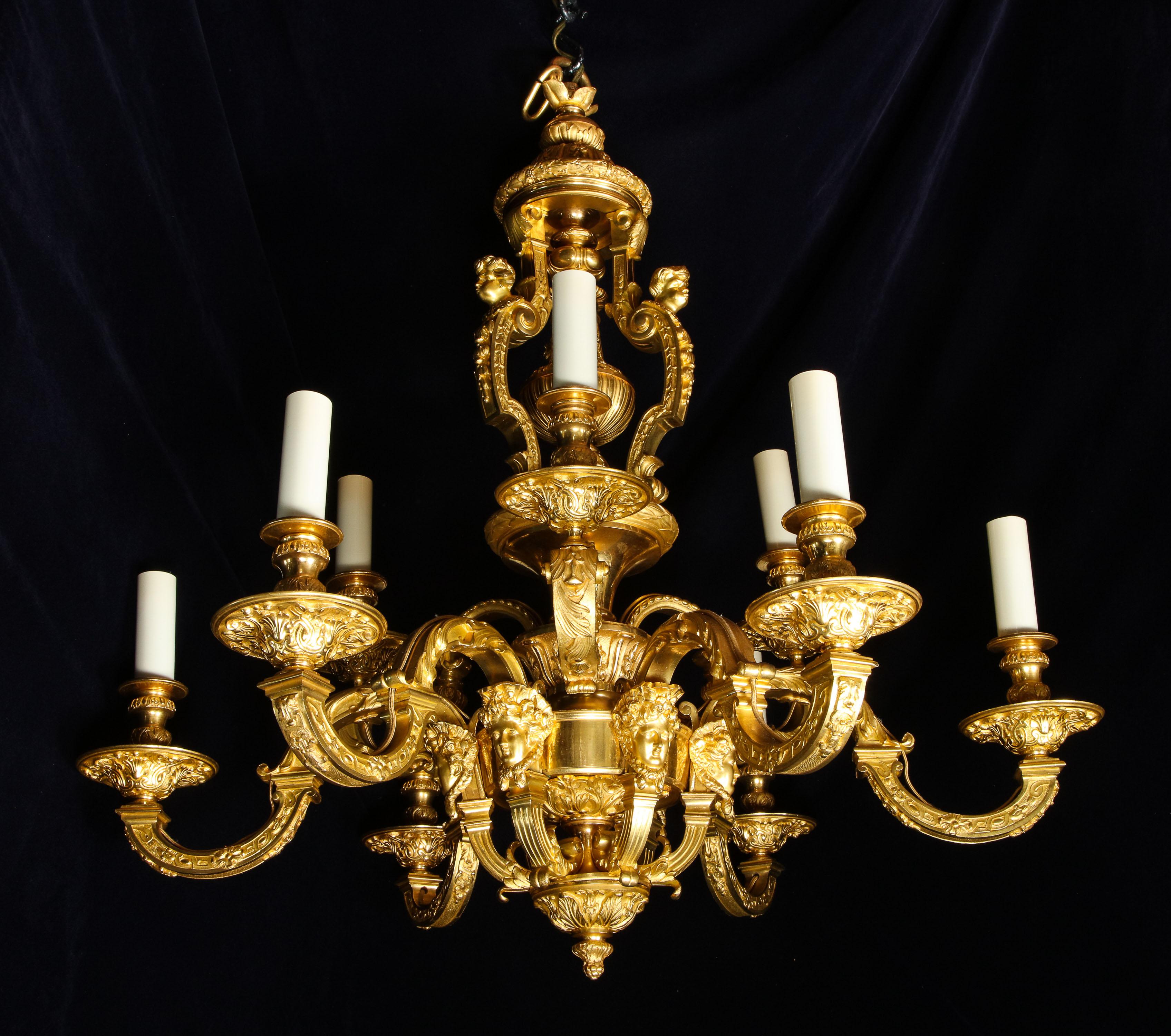 large antique chandelier