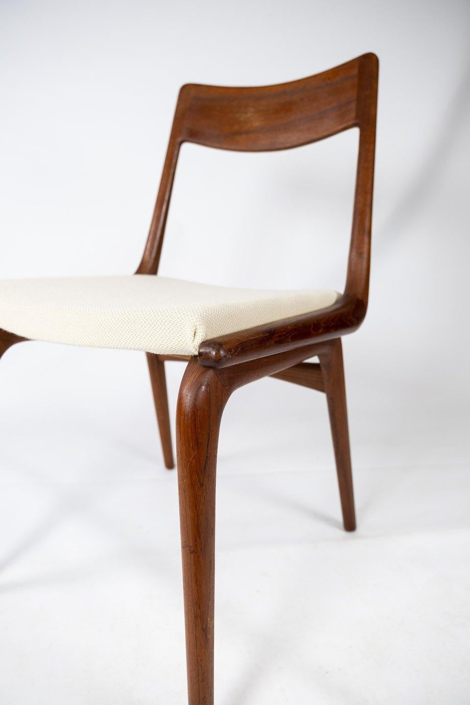 Mid-20th Century Papir of Dining Chairs, Model Boomerang, by Alfred Christensen, 1960s