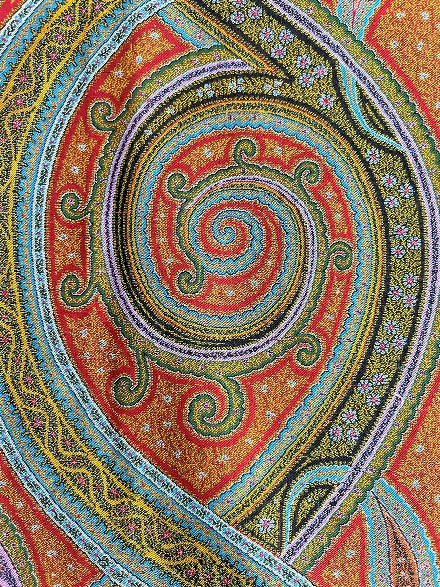 A Parisian cashmere Paisley shawl signed Emile-Frédéric Hébert Circa 1865/1870 7