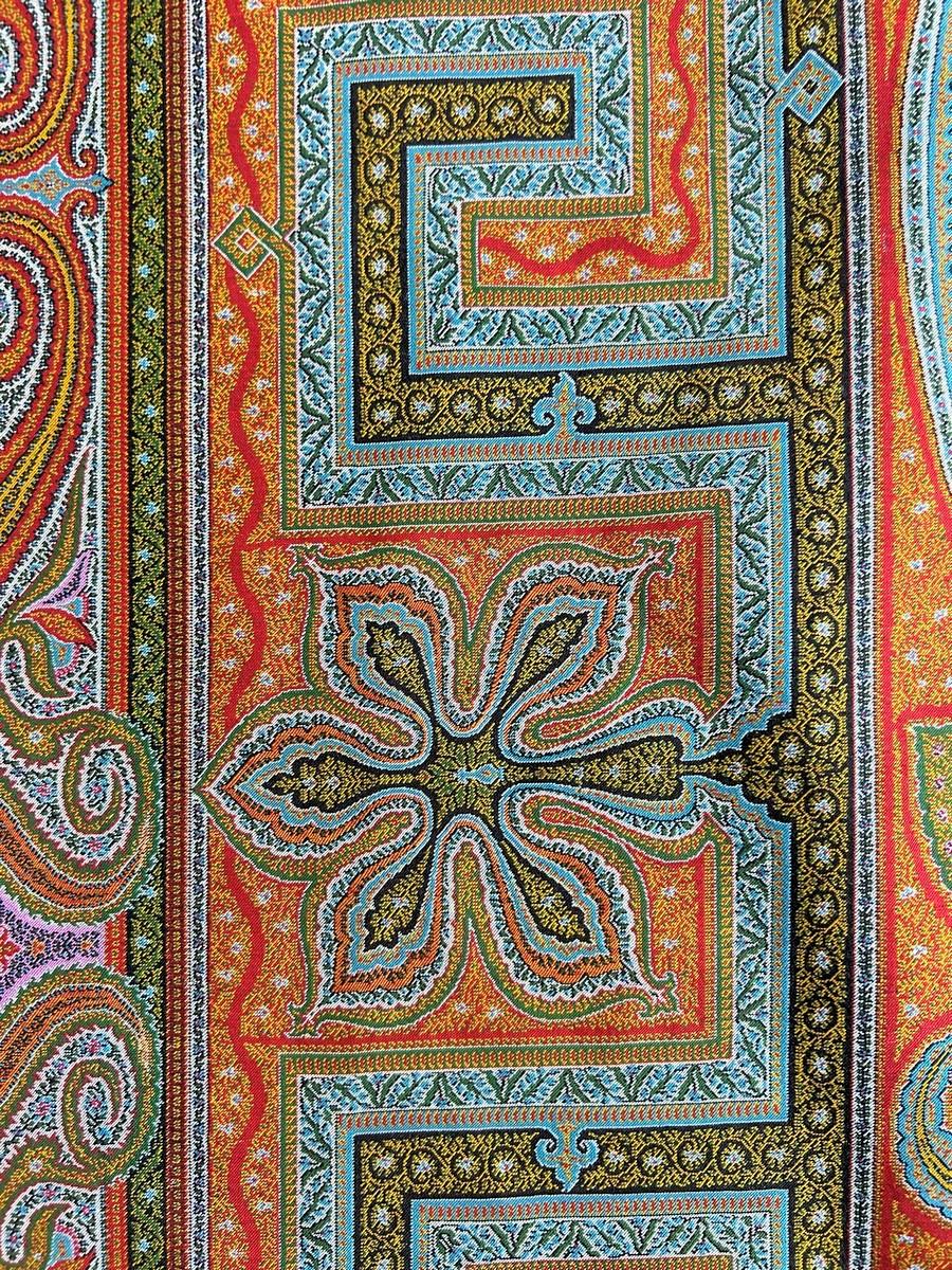 A Parisian cashmere Paisley shawl signed Emile-Frédéric Hébert Circa 1865/1870 8