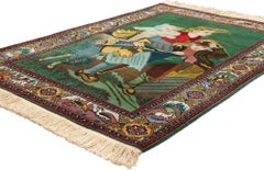 Das Flüstern der Zeit: Ein persisches Vintage-Tabriz-Meisterwerk von erhabener Raffinesse