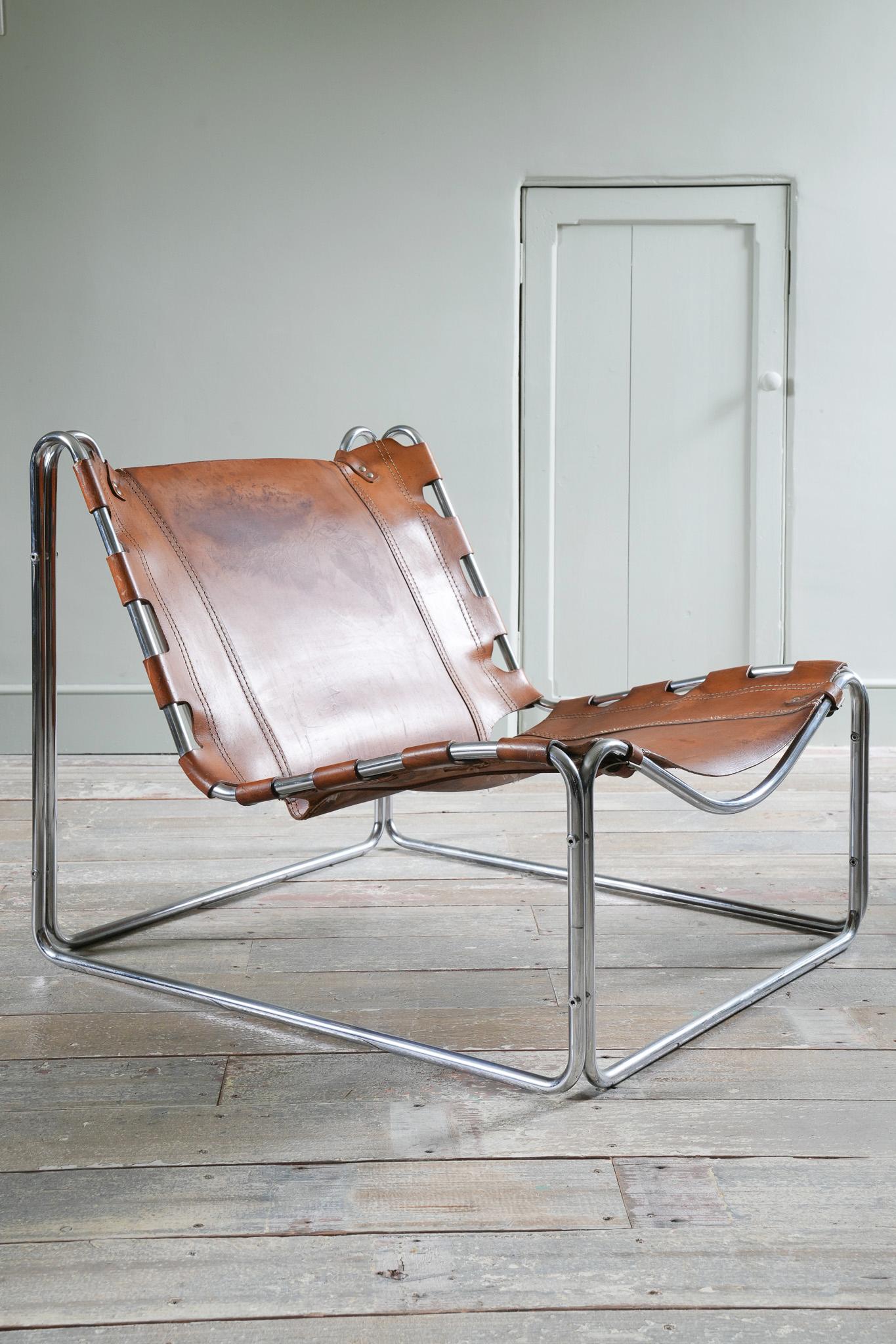 French A Pascal Mourgue “Fabio” Lounge Chair