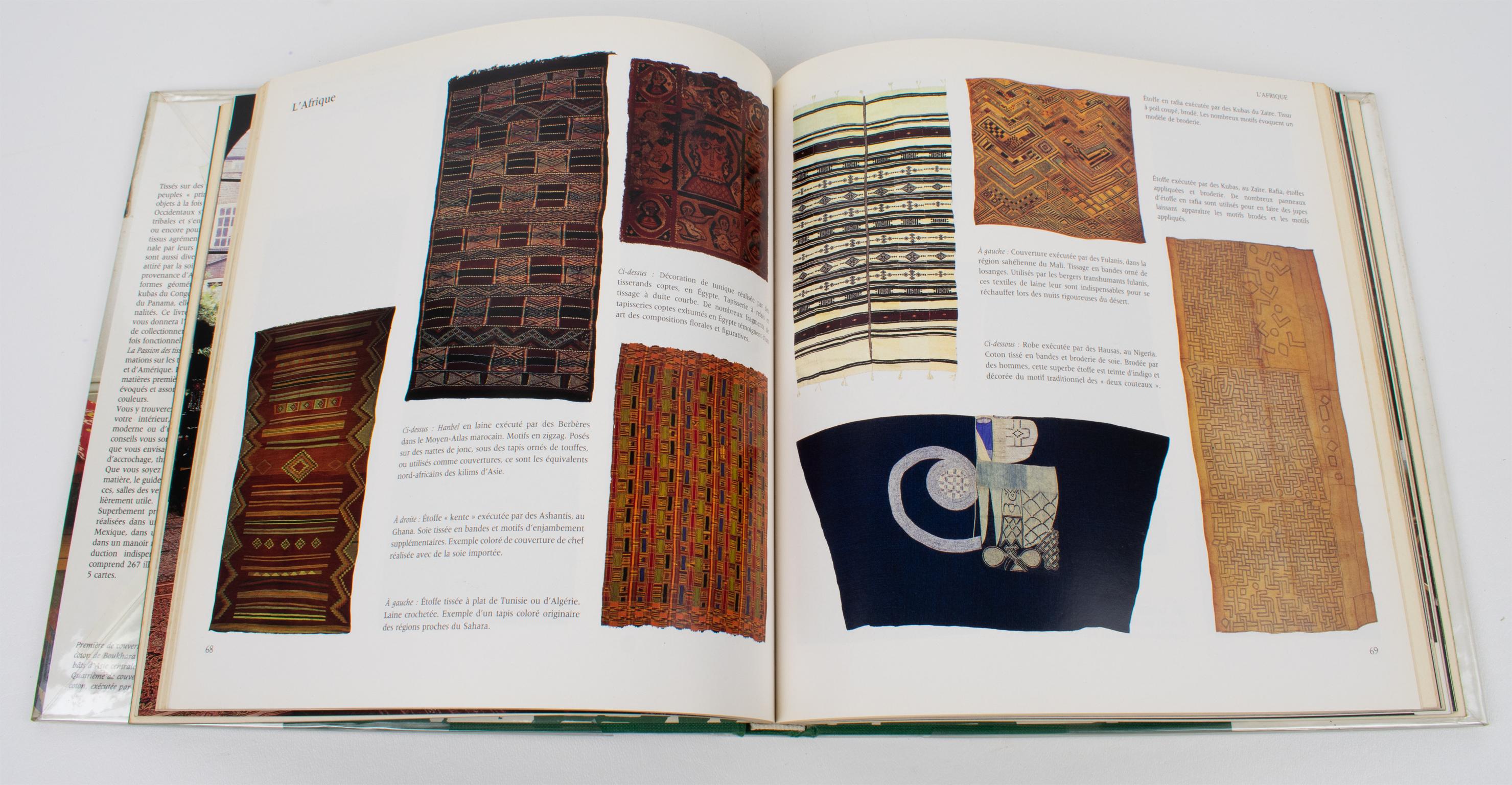 Papier Une passion pour les textiles, livre en français de Nicholas Barnards, 1989 en vente
