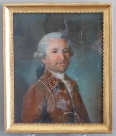 A pastel portrait of a gentleman - 18th century