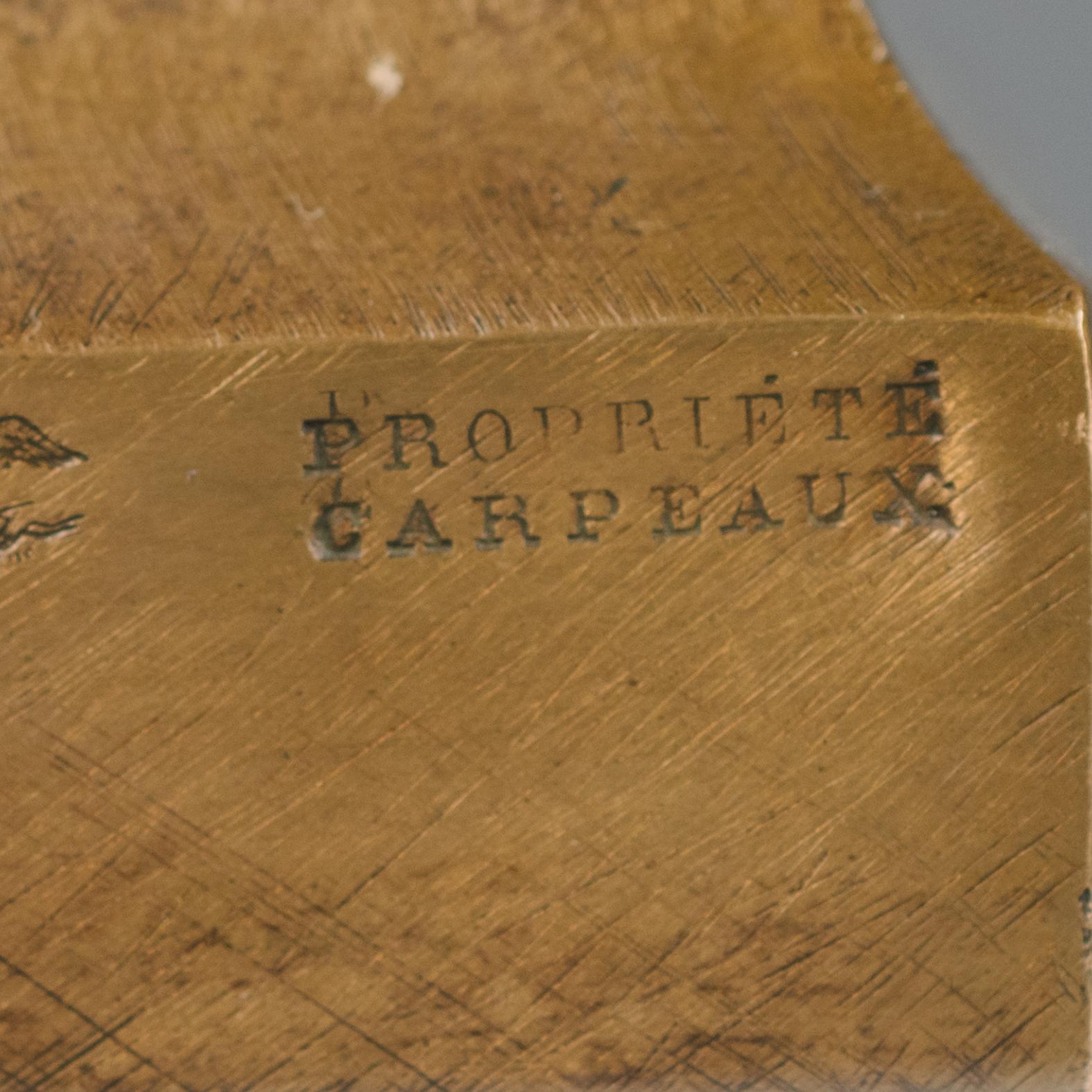 Tintero escultórico de bronce patinado de Jean-Baptiste Carpeaux en Bueno estado para la venta en Brighton, West Sussex