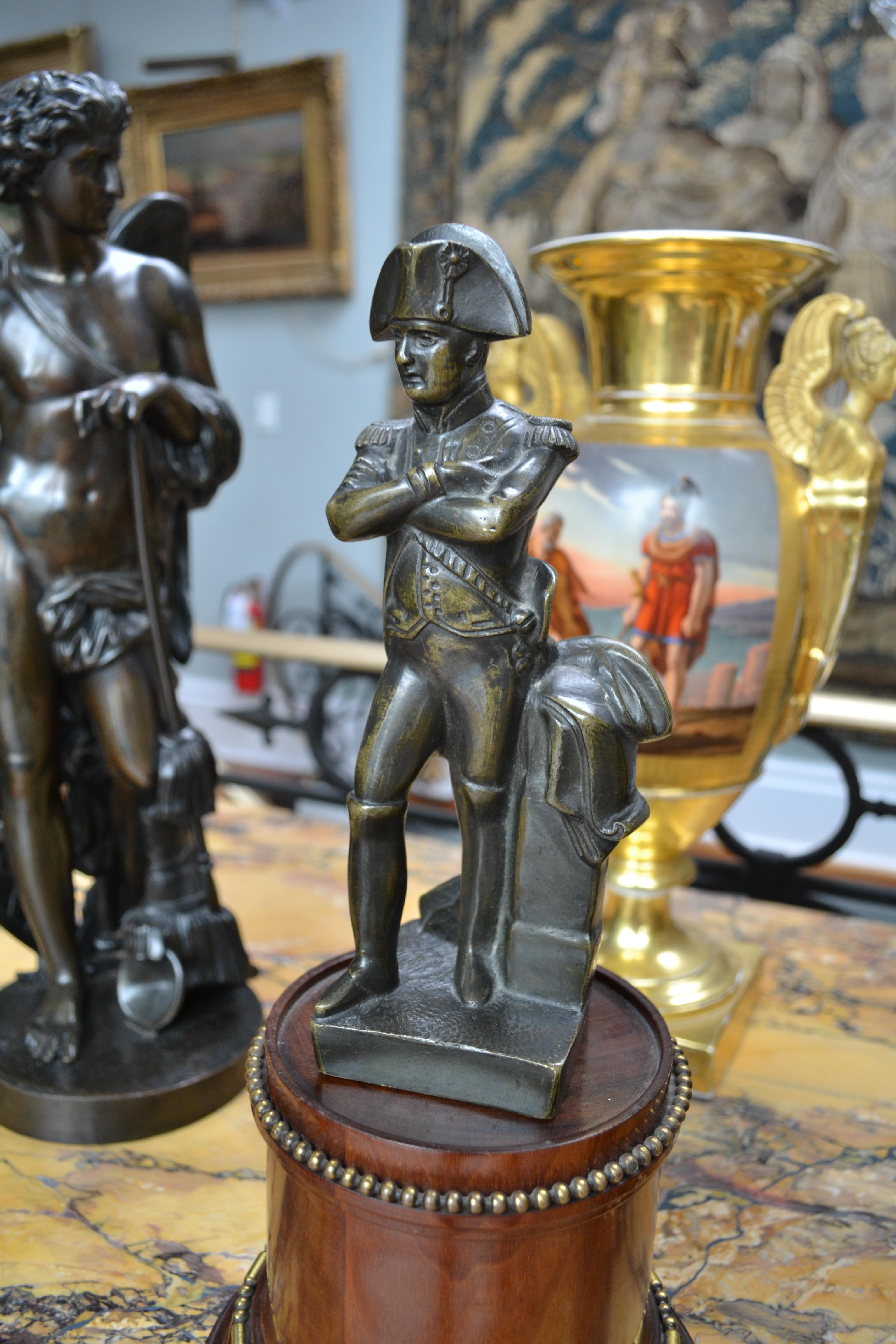 A  Scultura in bronzo patinato di Napoleone dopo Guillemin in vendita 1