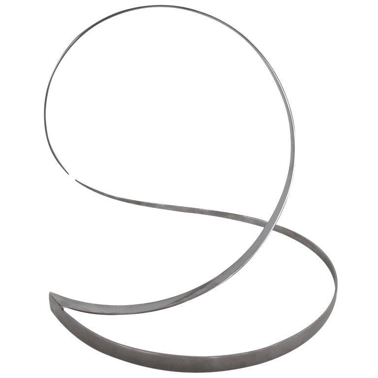 Edelstahl-Skulptur von Paul Sisko