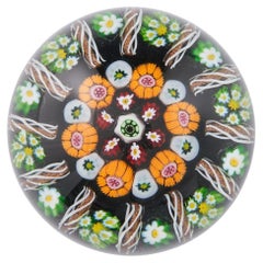 Paul Ysart Concentric Millefiori Paperweight, circa 1950