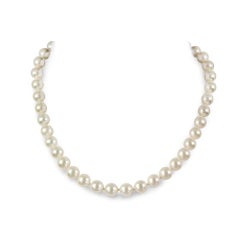Pearl and Diamond Necklace