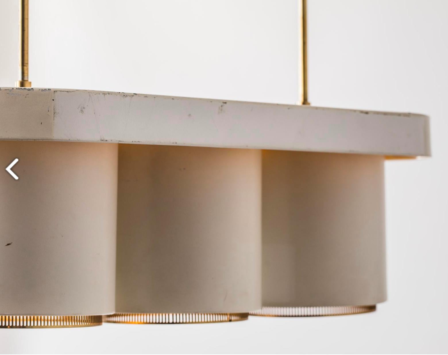 Pendant by Alvar Aalto for Valaistostyo In Fair Condition For Sale In Long Island City, NY
