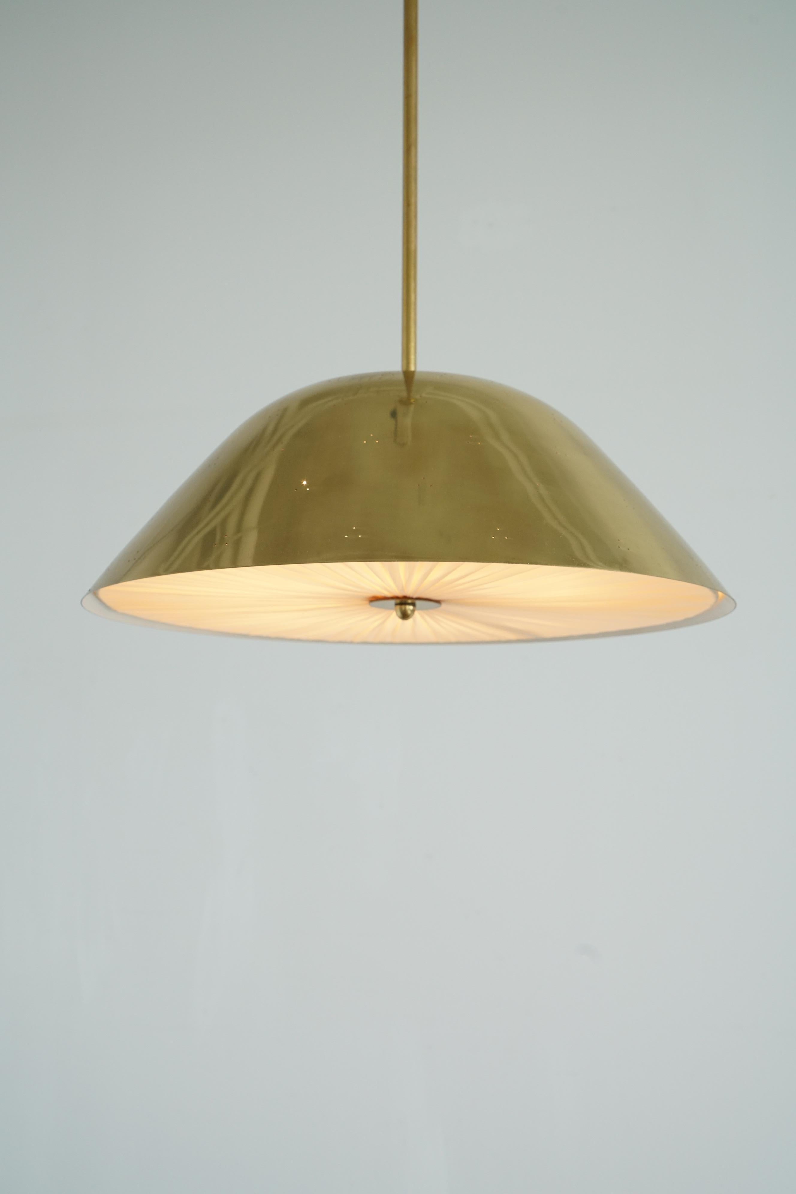 Scandinavian Modern A pendant  by Paavo Tynell for Taito Oy For Sale