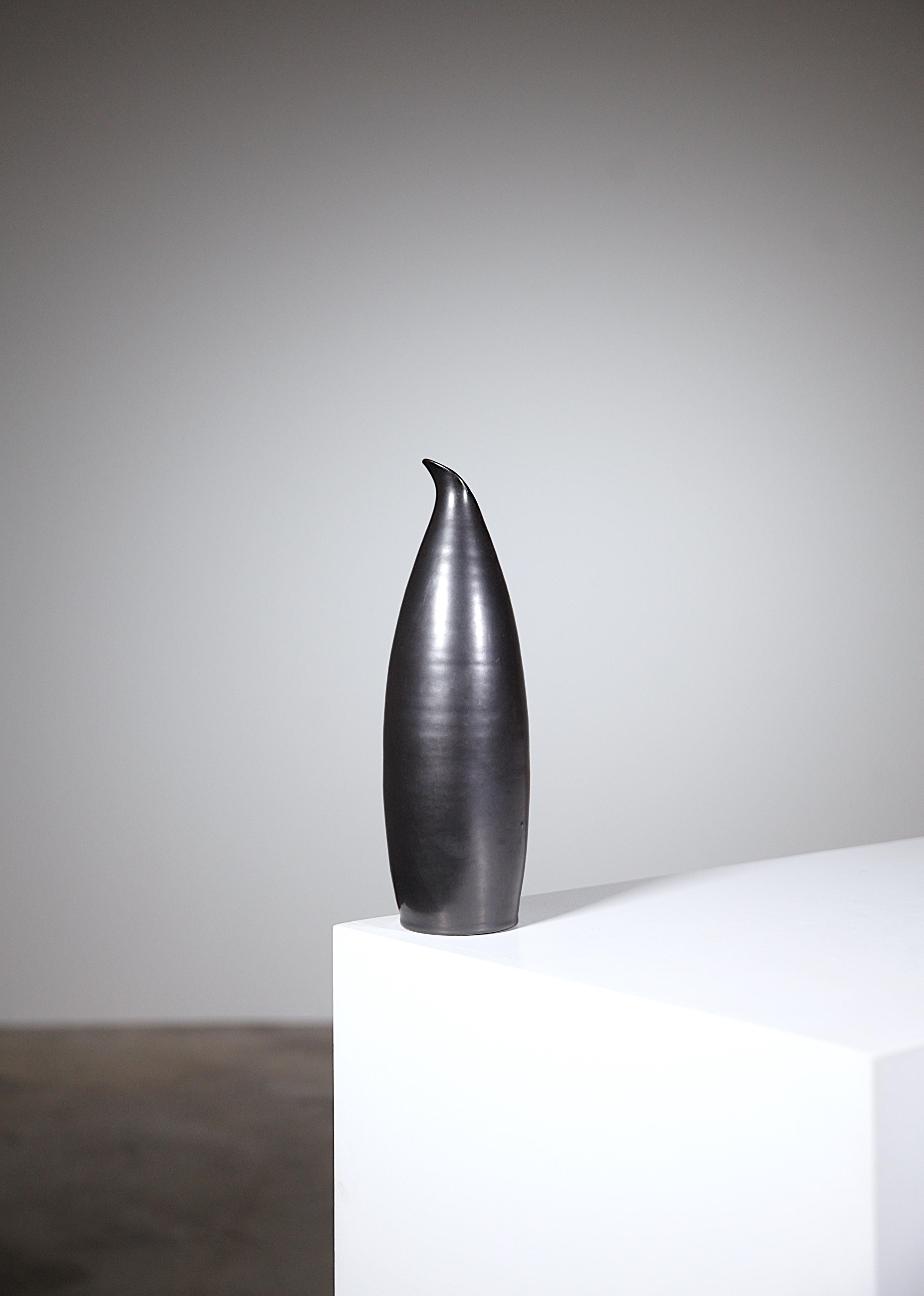 Francese Vaso in ceramica 