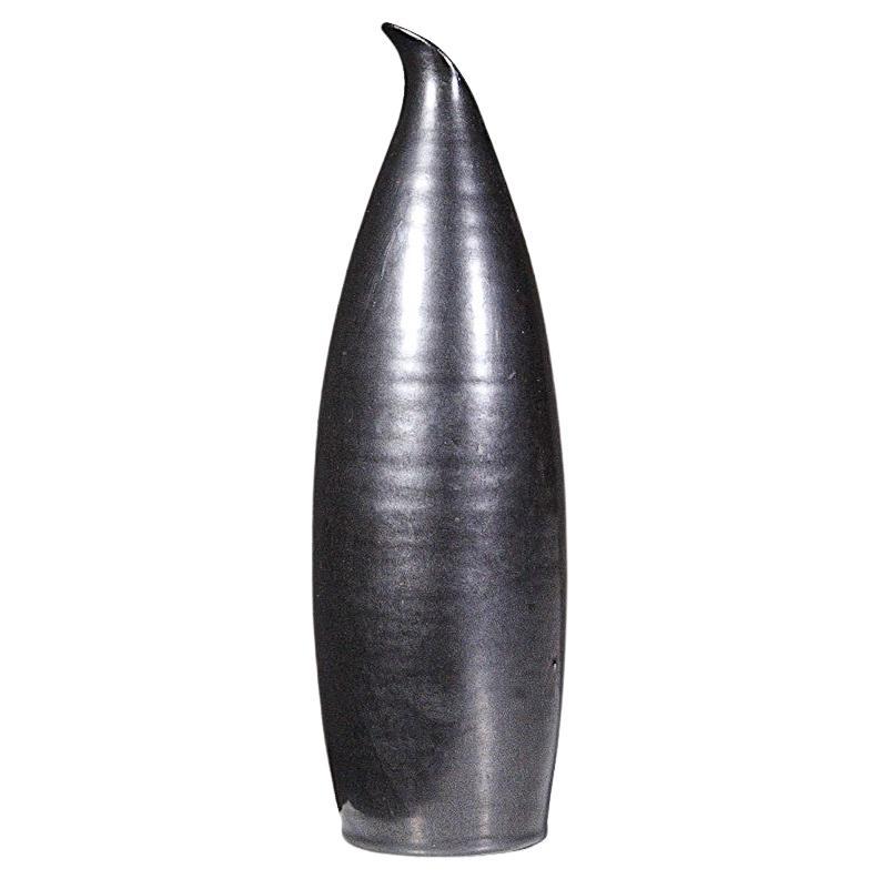 A " Penguin " Ceramic Vase by Les Potiers D'Accolay France