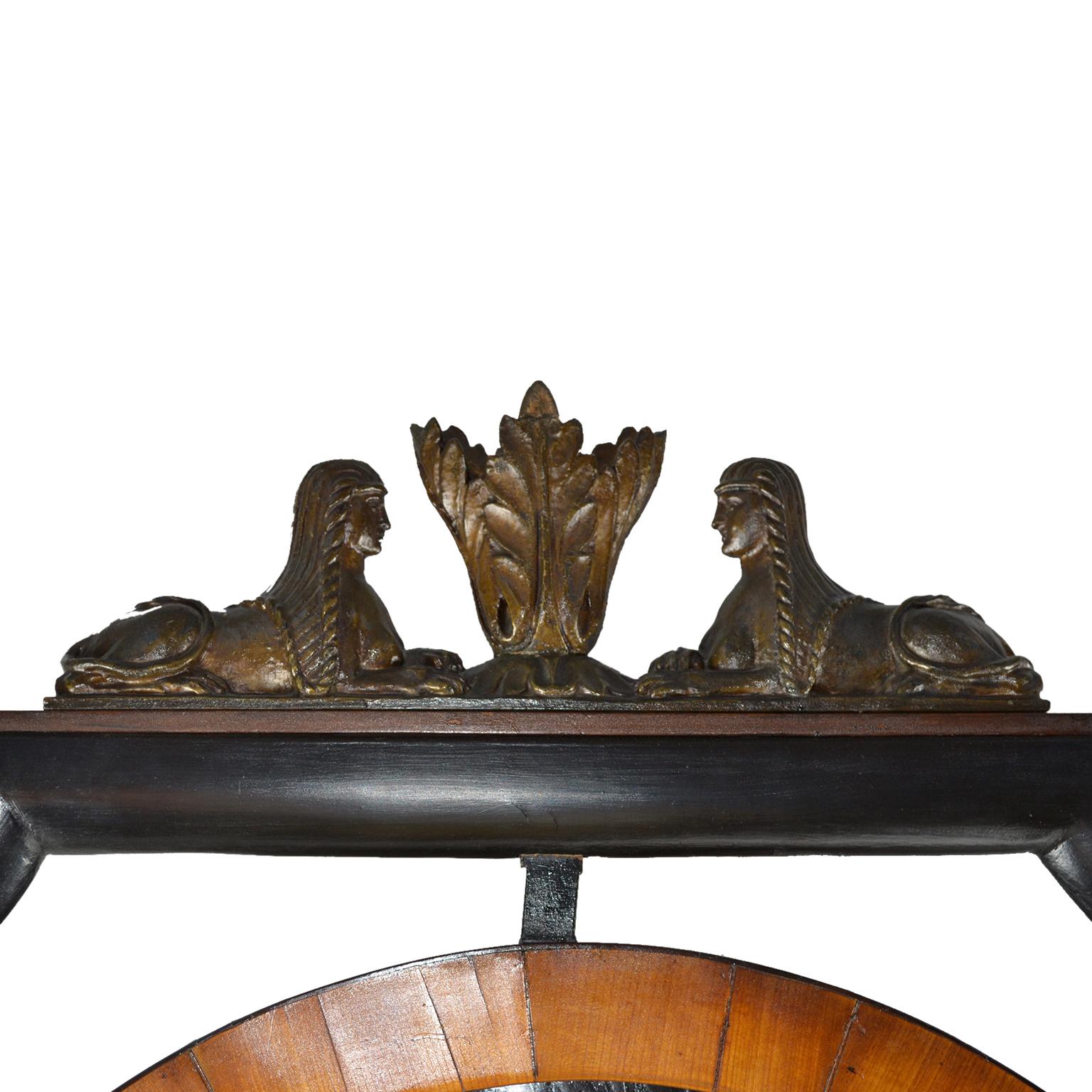 Early 19 Century Austrian Biedermeier Table Mirror For Sale 2