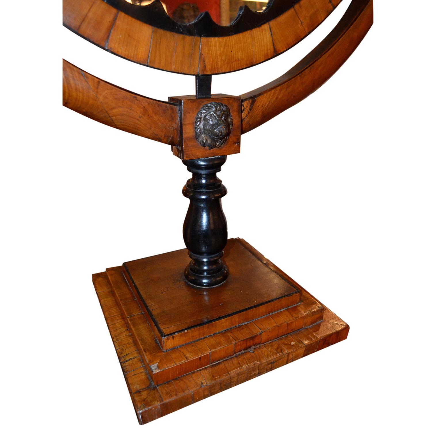 Österreichischer Biedermeier-Tischspiegel des frühen 19. Jahrhunderts im Angebot 3