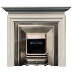 A Period Style Solid Pine Bolection Fireplace Surround.