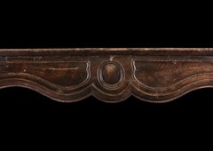Period Transitional Louis XIV/XV Fireplace in Walnut