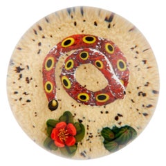 A Perthshire Diamond Back Rattlesnake Paperweight, 1997
