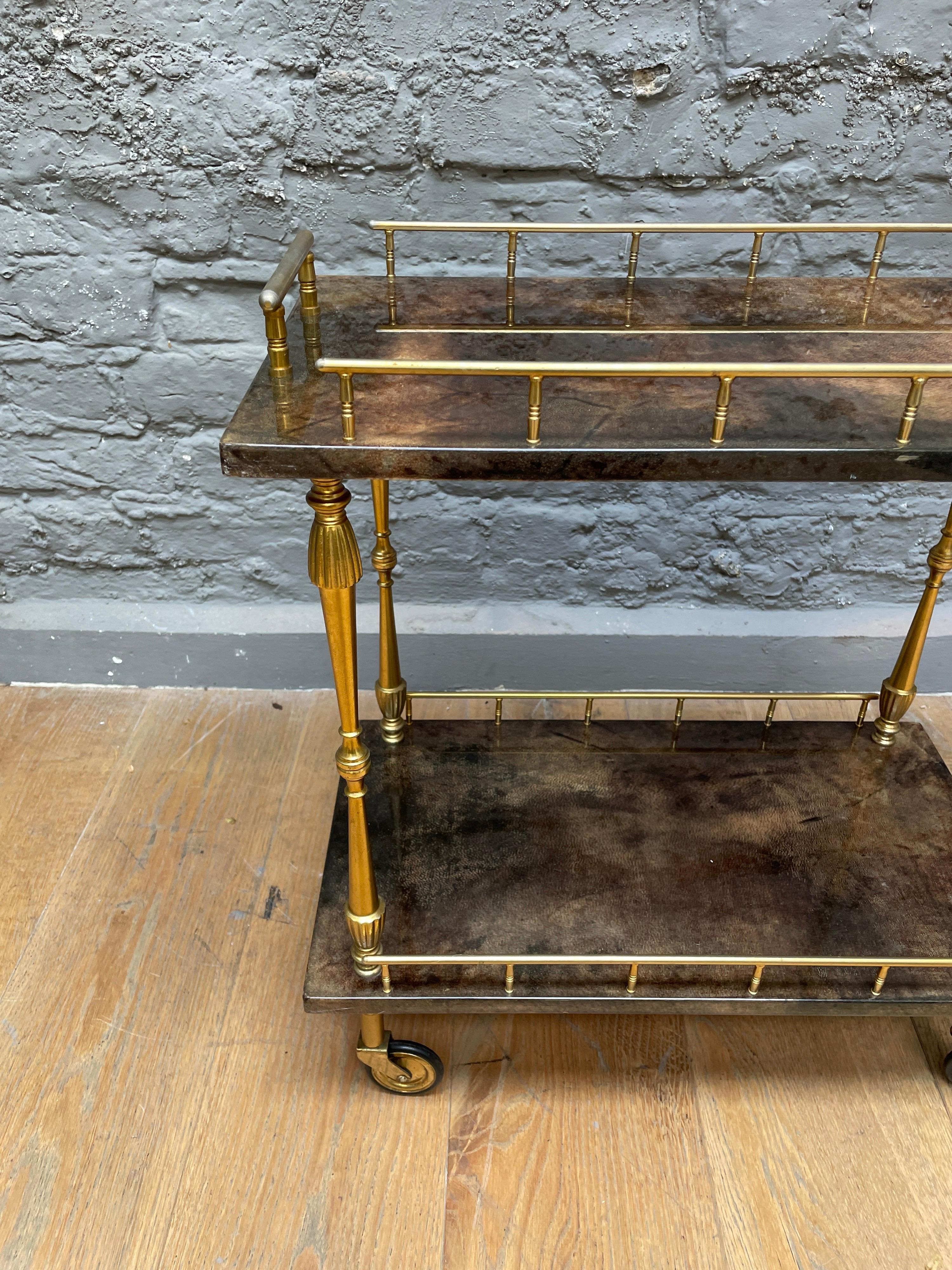 aldo tura bar cart