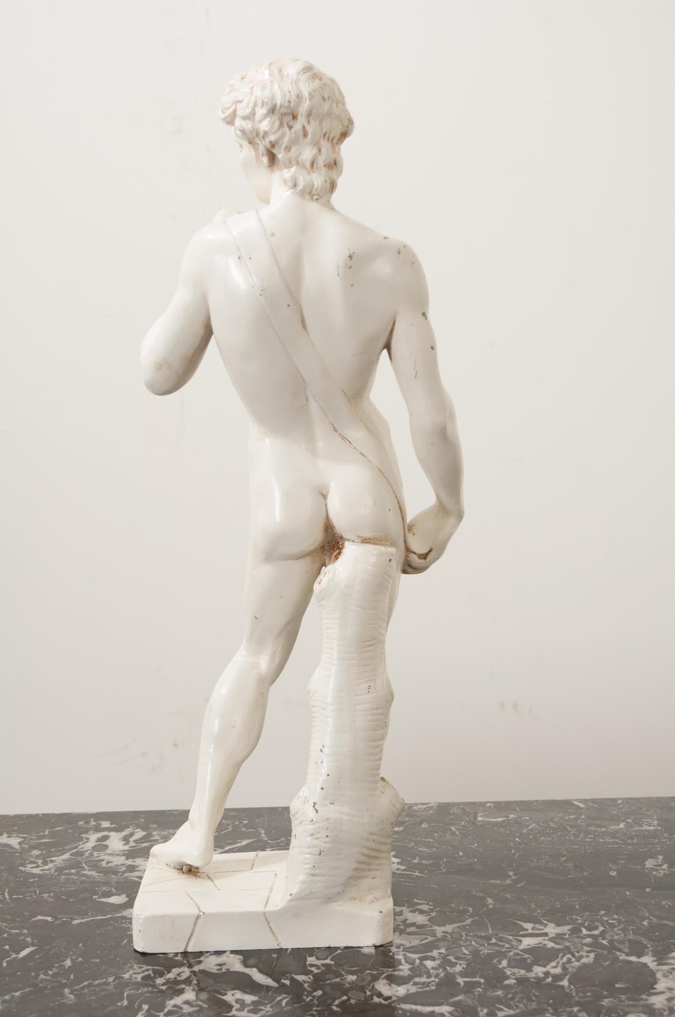 A Petite Replica Statue of David 1