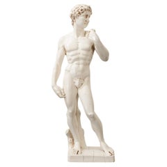 A Petite Replica Statue of David