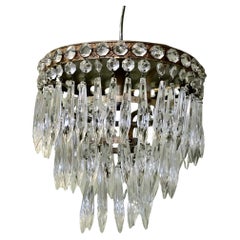 A Petite Waterfall Pendant Chandelier